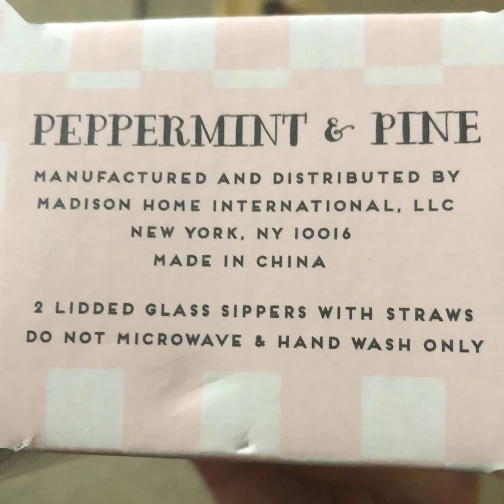 peppermint & pine brand new